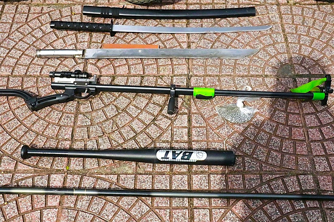 Tang vật vụ việc thu giữ.