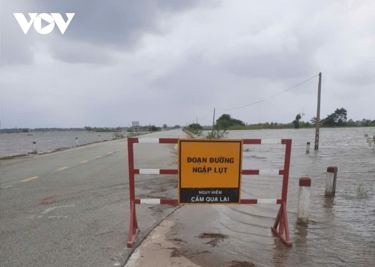 Ngập lụt tại TP Huế