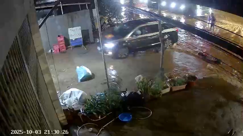 Hiện trường vụ việc nơi ông Toàn bị xe tông dẫn tới tử vong