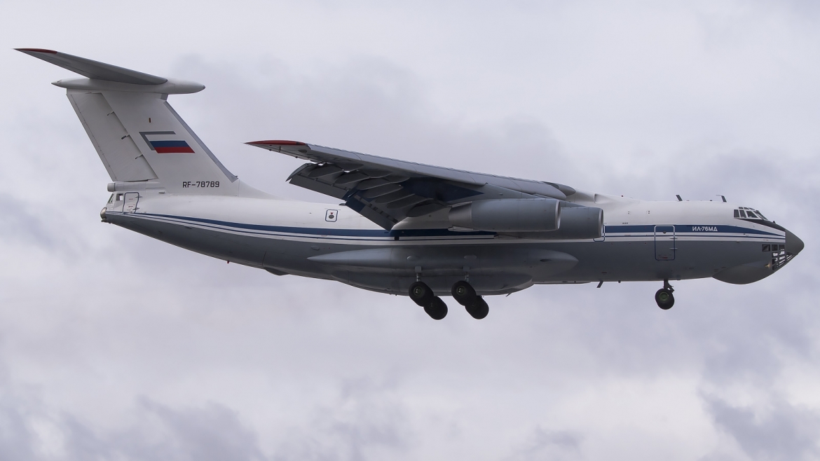 Máy bay IL-76 của Nga. Ảnh: Wikipedia