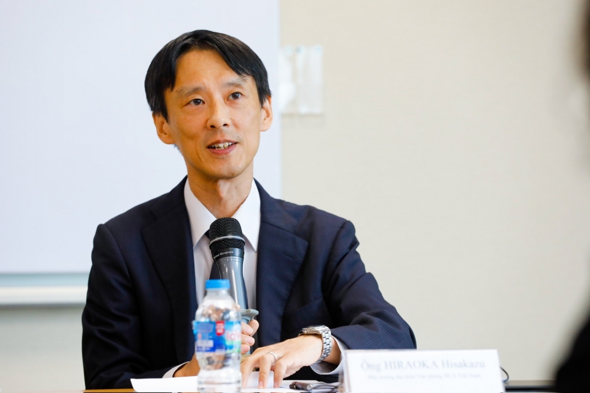 Ông Hiraoka Hisakazu - Phó trưởng đại diện Văn phòng JICA tại Việt Nam