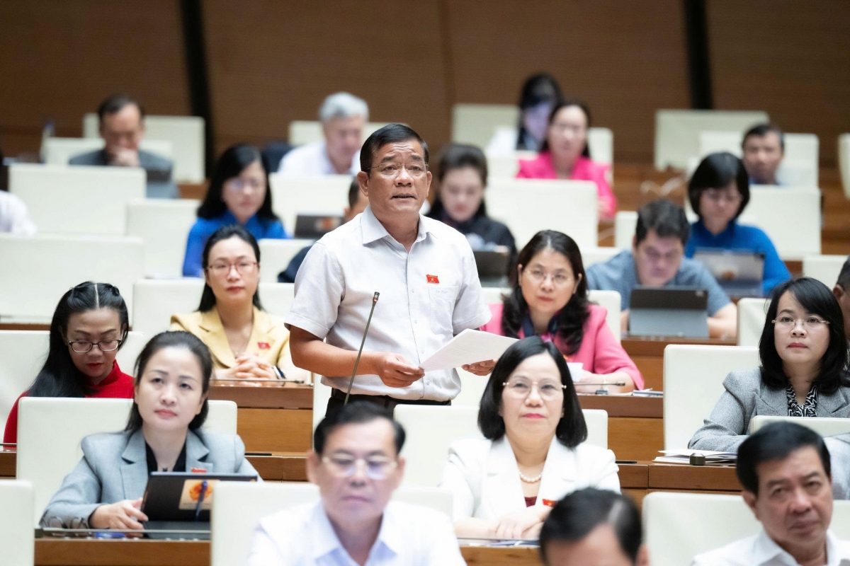 ĐBQH K'Nhiễu - Lâm Đồng cho rằng, mỗi hành động chậm trễ hay thiếu trách nhiệm đều tác động trực tiếp đến niềm tin của người dân. Ảnh Quốc hội