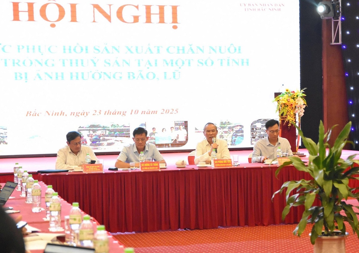 Thứ trưởng yêu cầu các tỉnh, thành cử cán bộ chuyên môn, thú y về tận cơ sở hướng dẫn người dân phục hồi sản xuất sau bão lũ.