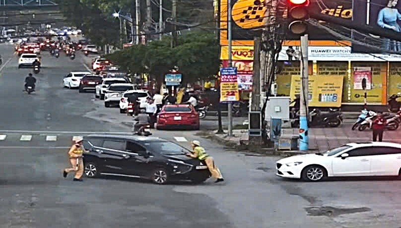 Hiện trường vụ việc. Ảnh: Quỳnh Trang.