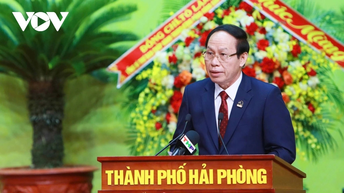 Bí thư Thành ủy Hải Phòng Lê Tiến Châu