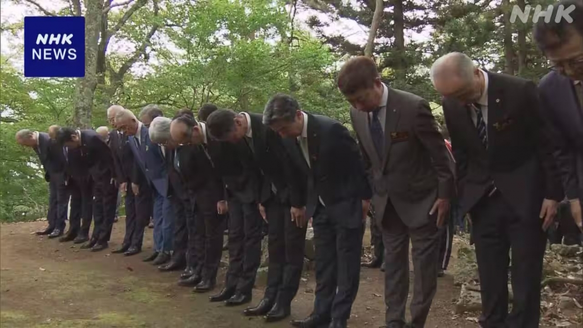 Lễ hội Enrei Onodachi tổ chức hôm 14/10 với sự tham gia của 130 người. (Ảnh: NHK)