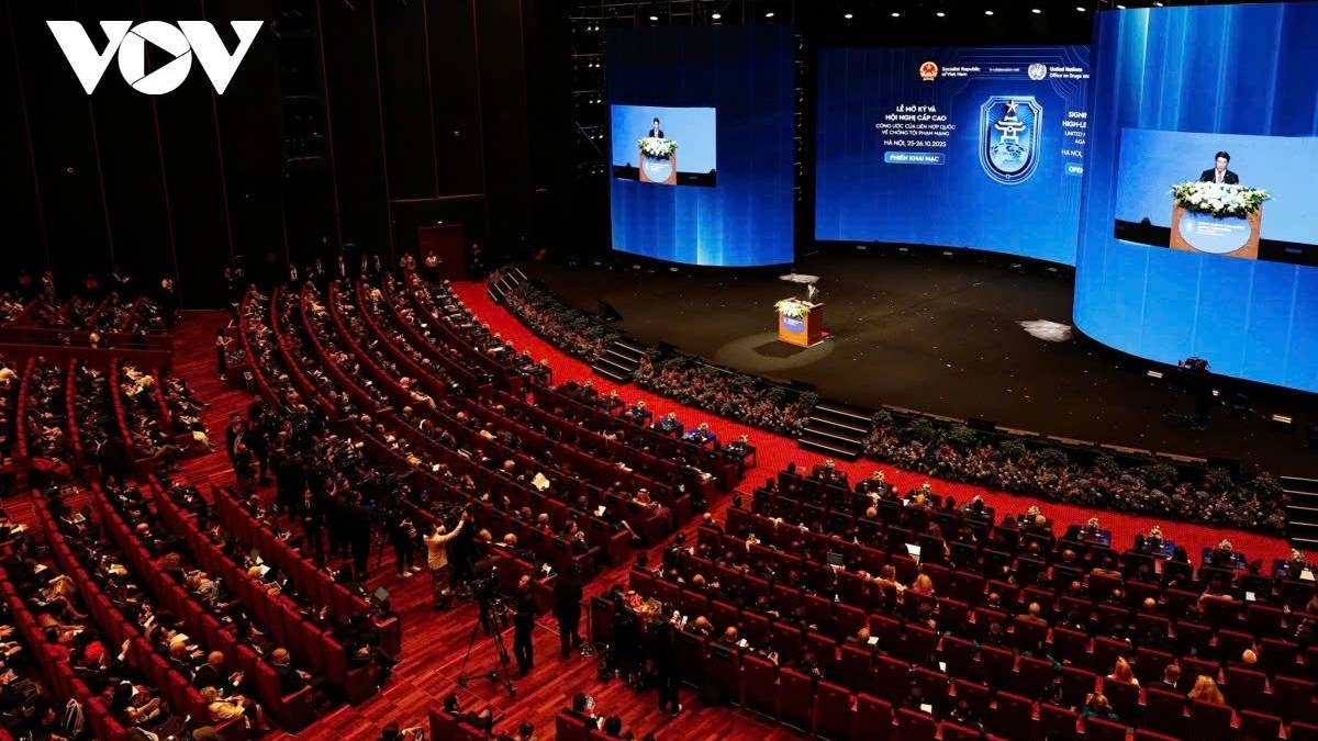 Lễ mở ký Công ước của Liên Hợp Quốc về chống tội phạm mạng (Công ước Hà Nội) sáng 25/10