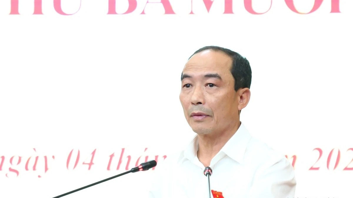 Ông  Lê Tiến Lam, Ủy viên Ban Thường vụ Tỉnh ủy, Phó Chủ tịch Thường trực HĐND tỉnh. Ảnh: Báo Thanh Hóa.