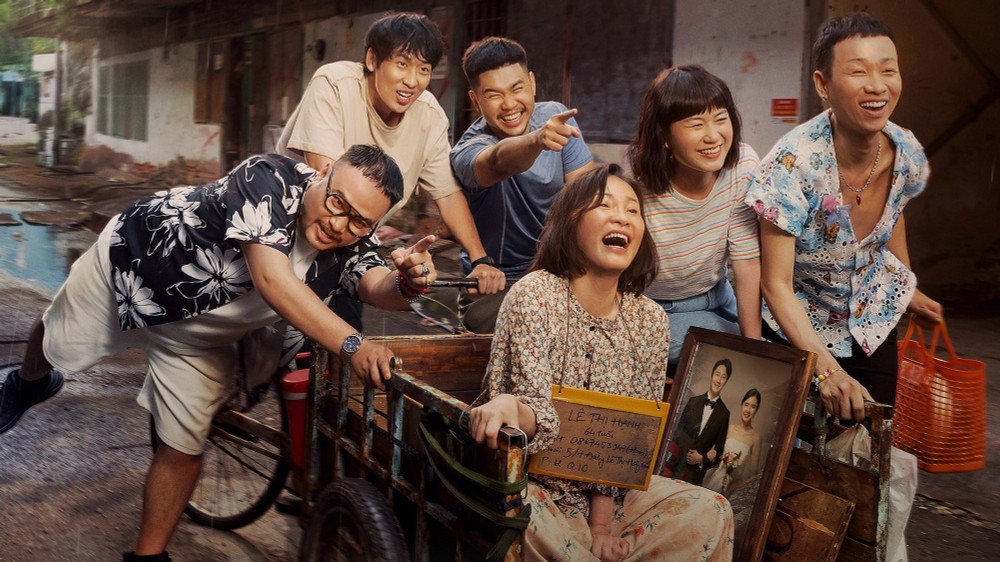 Cảnh trong phim hợp tác Việt Nam - Hàn Quốc “Mang mẹ đi bỏ”.