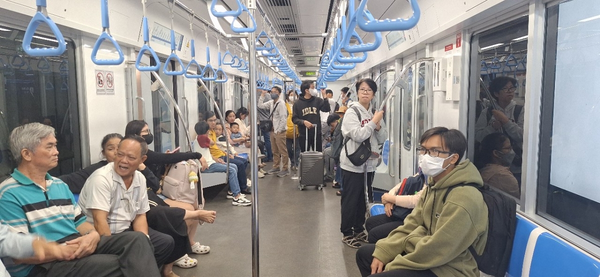 Metro Bến Thành-Suối Tiên là một trong những dự án ODA của TP.HCM góp phần phát triển hệ thống giao thông công cộng