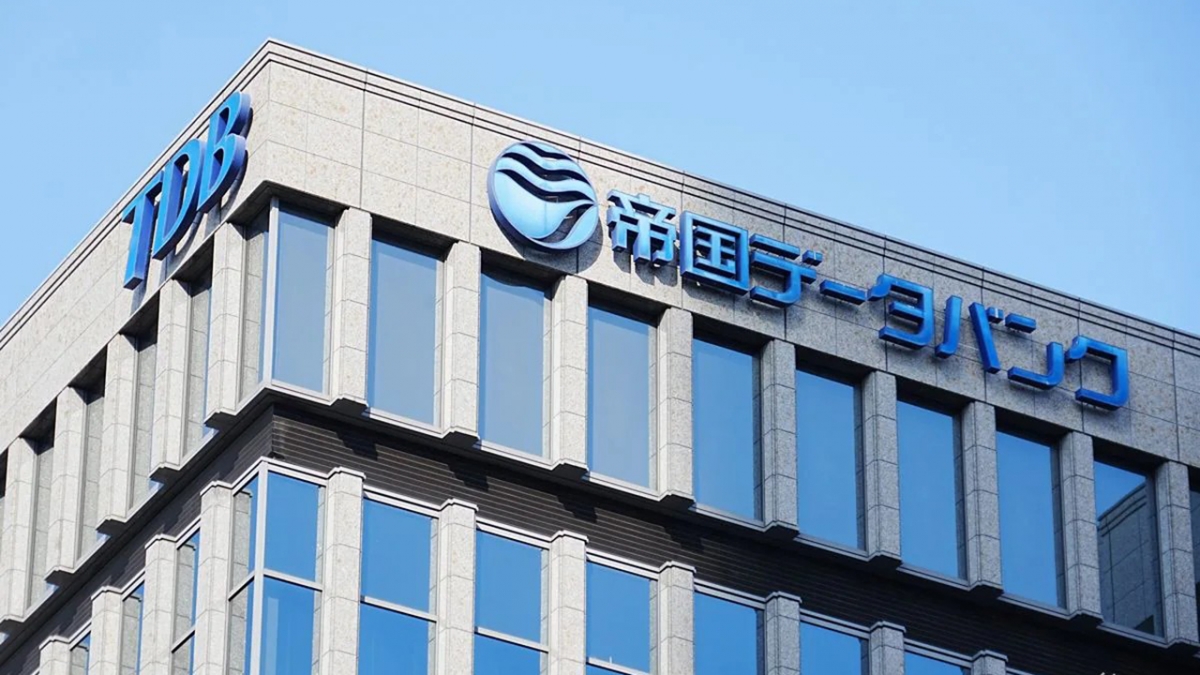 Trụ sở Teikoku Data Bank (ảnh Jiji Press)