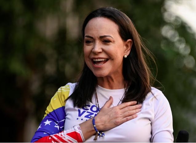 Bà Maria Corina Machado. Ảnh: Reuters