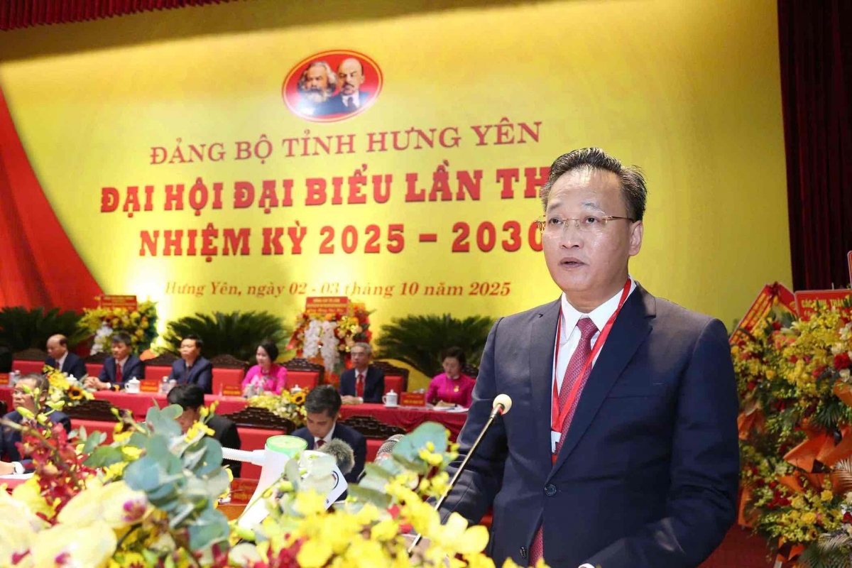 Bí thư Tỉnh ủy Hưng Yên Nguyễn Hữu Nghĩa - Ảnh: Trung tâm báo chí Hưng Yên