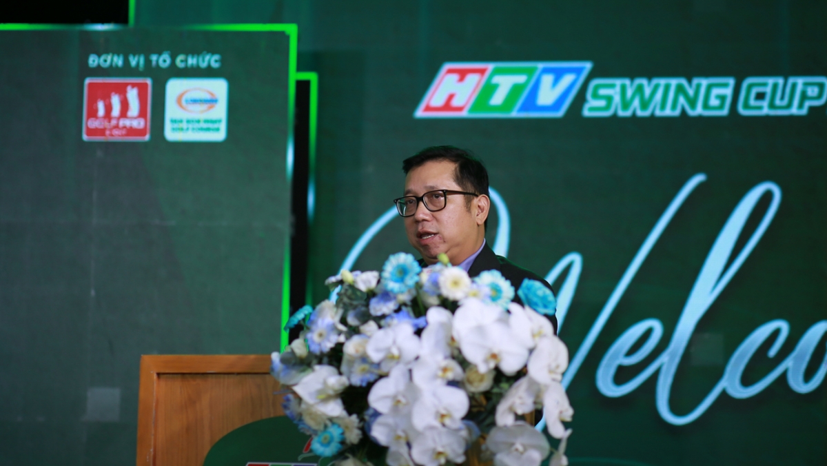 Ông Nguyễn Hải Triều, Giám đốc Công ty TNHH MTV Dịch vụ kỹ thuật truyền thông HTV, Trưởng Ban Tổ chức.