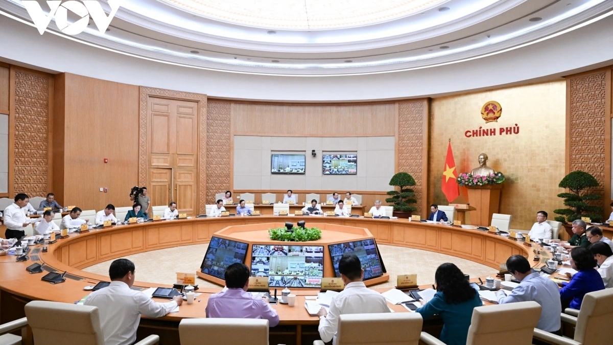 Thủ tướng Phạm Minh Chính chủ trì một phiên họp Chính phủ thường kỳ