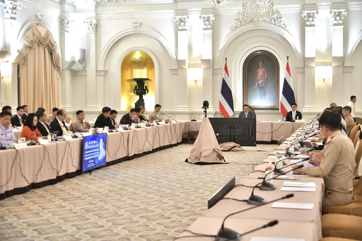 Phiên họp đầu tiên của Ủy ban Phòng chống Tội phạm Công nghệ chiều 20/10/2025. Ảnh: VP Chính phủ Thái Lan