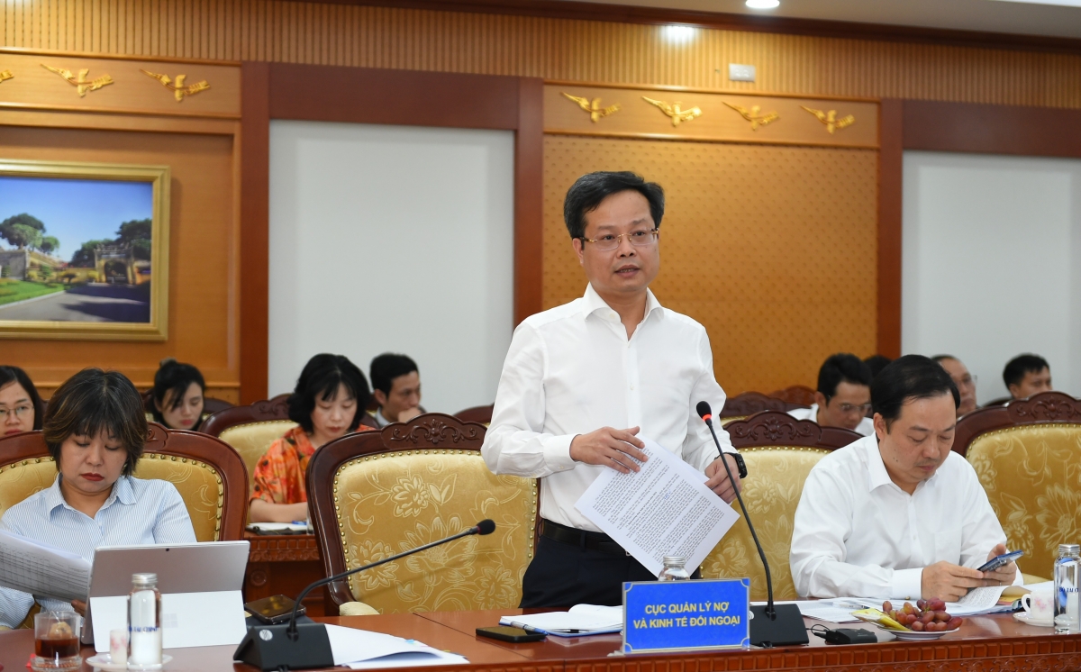 Ông Vũ Hoàng Nam, Phó Cục trưởng Cục Quản lý nợ và kinh tế đối ngoại (Bộ Tài chính)