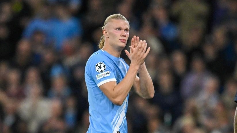 Haaland tỏa sáng giúp Man City giành 3 điểm (Ảnh: Reuters).