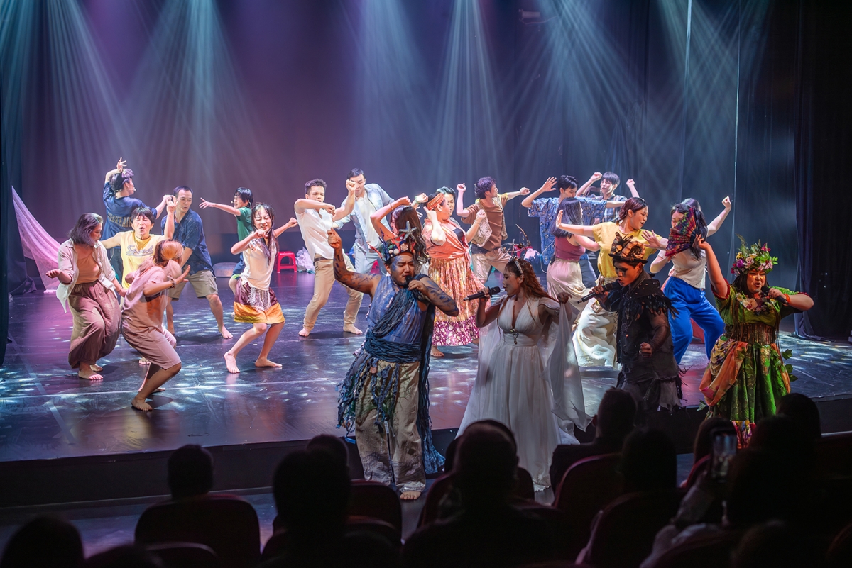 "Once On This Island" được chuyển thể từ tiểu thuyết "My Love, My Love" (The Peasant Girl) của Rosa Guy.