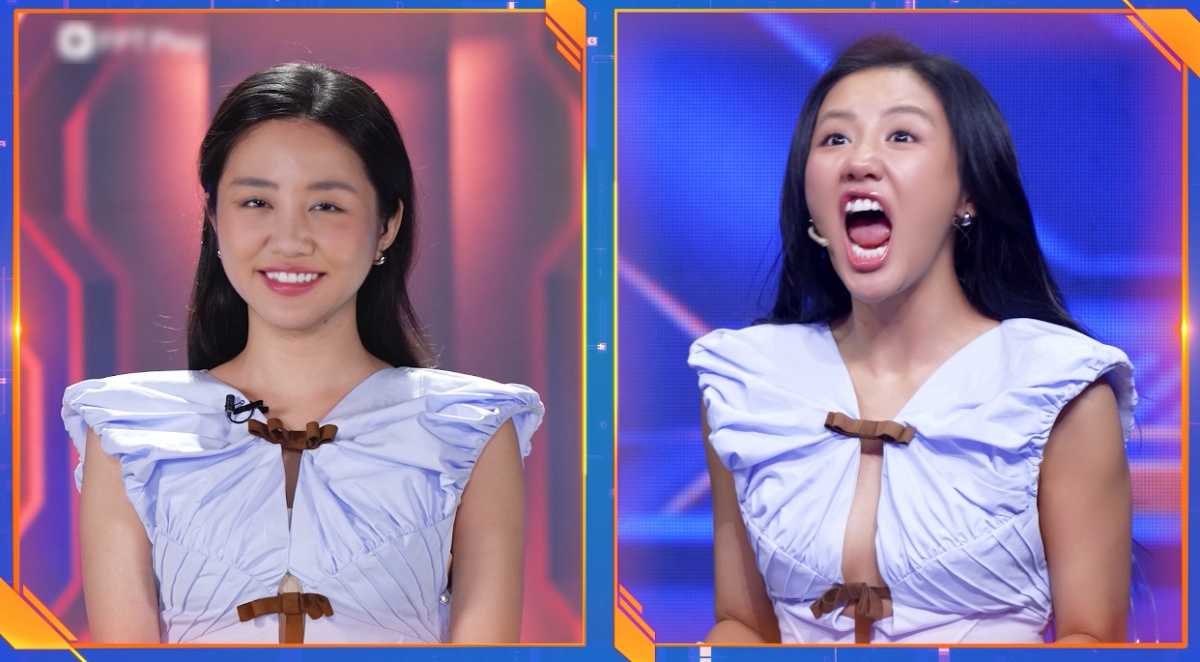 Văn Mai Hương sốc với bản sao y hệt mình