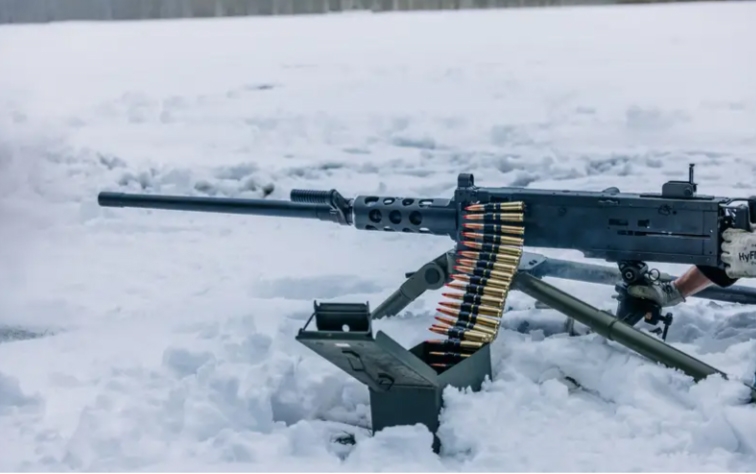 Súng máy M2. Ảnh: Business Insider