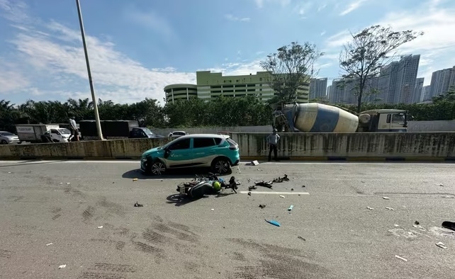 Hiện trường vụ việc.