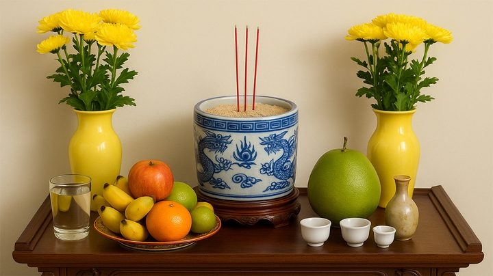 Cần làm lễ xin trước khi thay bát hương.