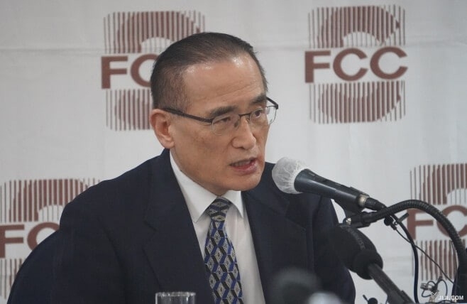 Lãnh đạo Cơ quan an ninh quốc gia Hàn Quốc Wi Sung-lac.(Ảnh: Jiji Press)