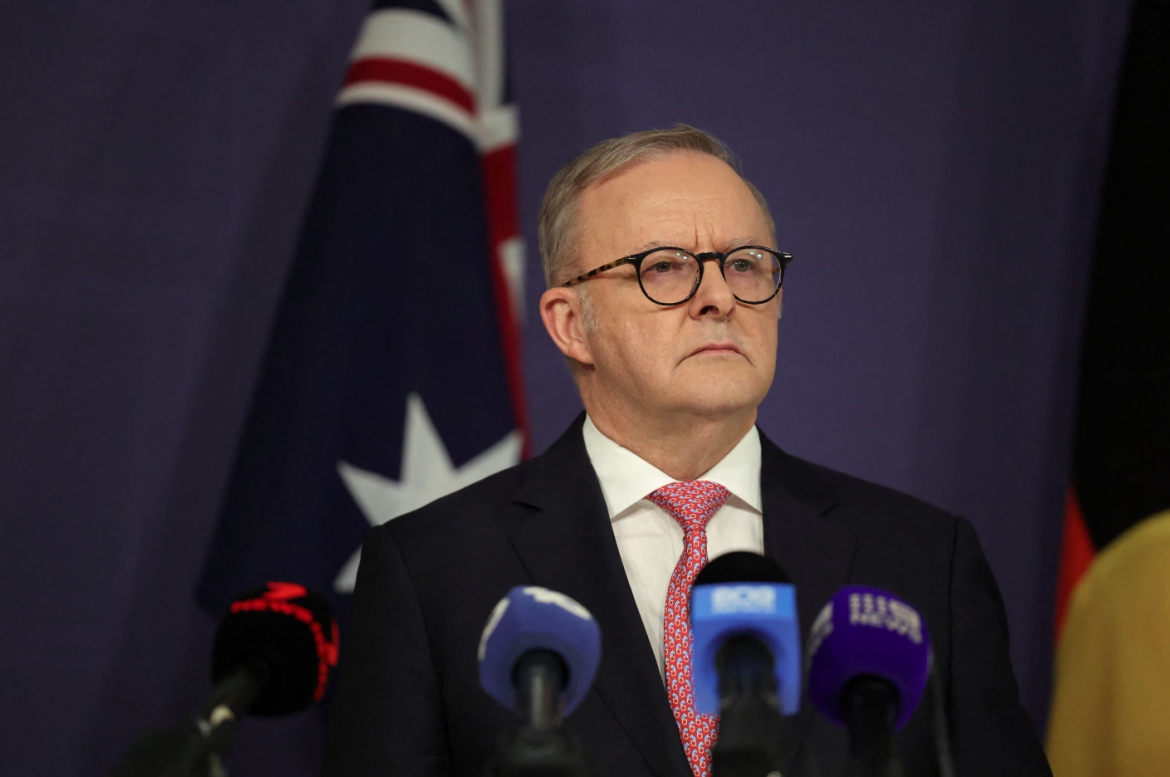 Thủ tướng Australia Anthony Albanese. Ảnh: Reuters