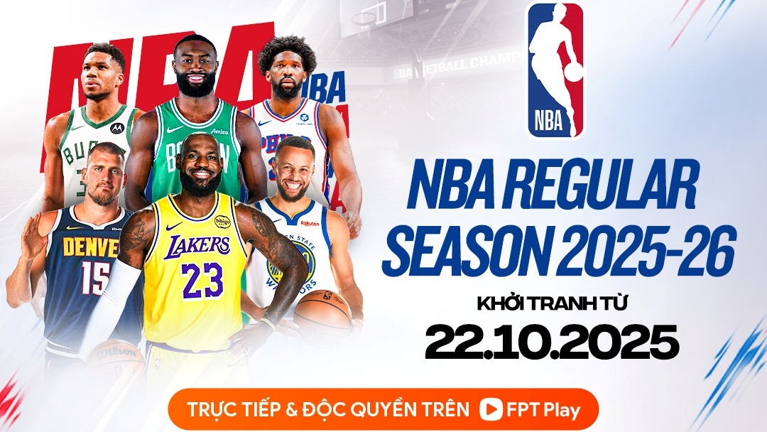 Truy cập ngay http://fptplay.vn và ứng dụng FPT Play trên các thiết bị thông minh để theo dõi Giải bóng rổ Nhà nghề Mỹ NBA cùng các các giải bóng rổ đẳng cấp trong nước và quốc tế khác.