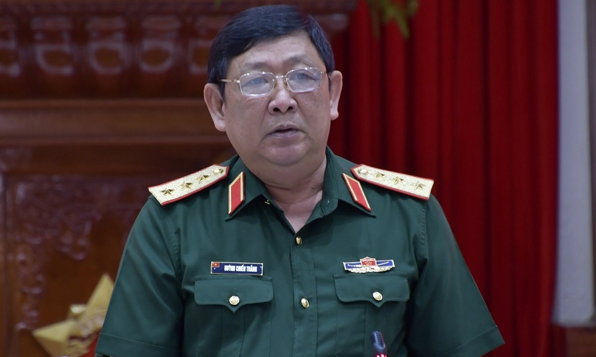 Thượng tướng Huỳnh Chiến Thắng, Phó Tổng Tham mưu trưởng Quân đội Nhân dân Việt Nam.