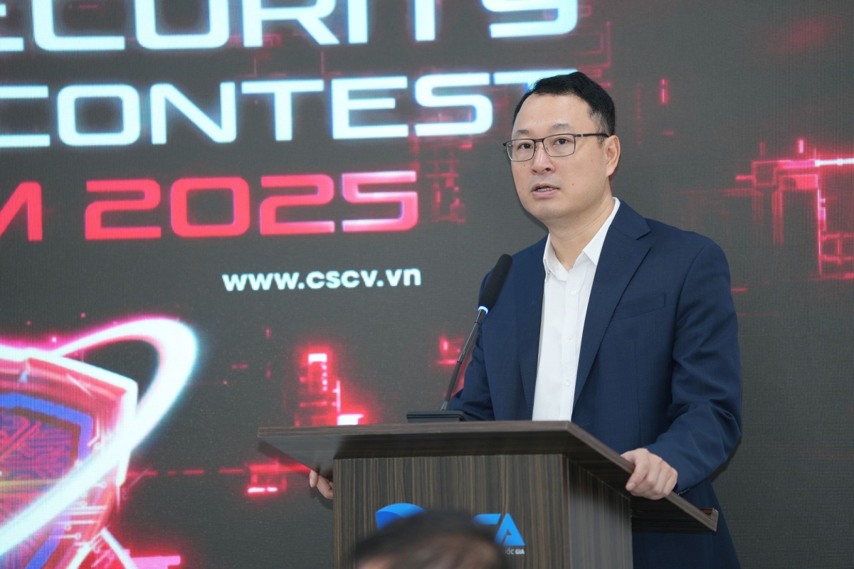 Thượng tá Triệu Mạnh Tùng, Phó Cục trưởng Cục An ninh mạng và Phòng, chống tội phạm sử dụng công nghệ cao