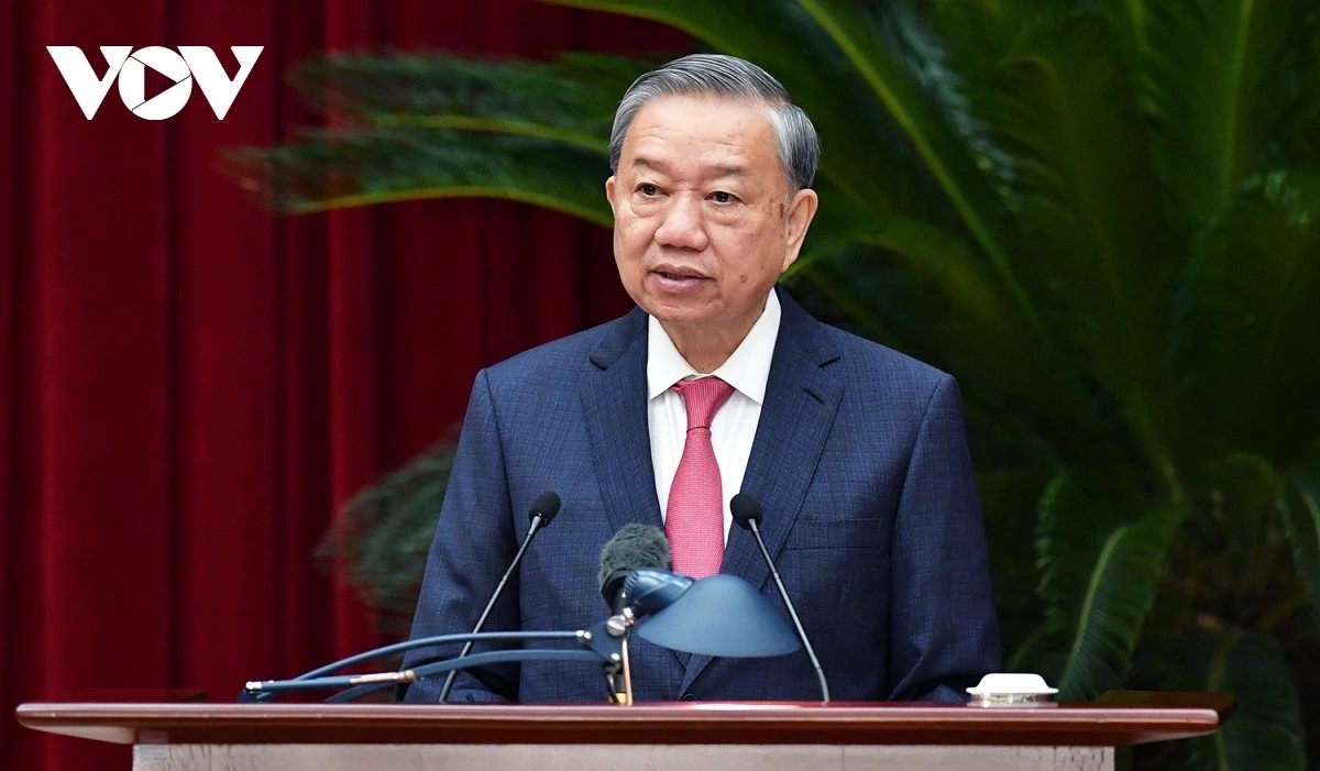 Tổng Bí thư Tô Lâm phát biểu tại Hội nghị lần thứ 13