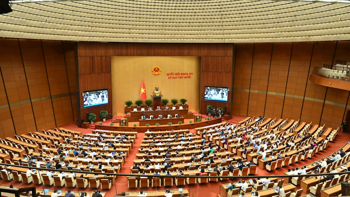 Toàn cảnh Kỳ họp thứ 10, Quốc hội khóa XV.