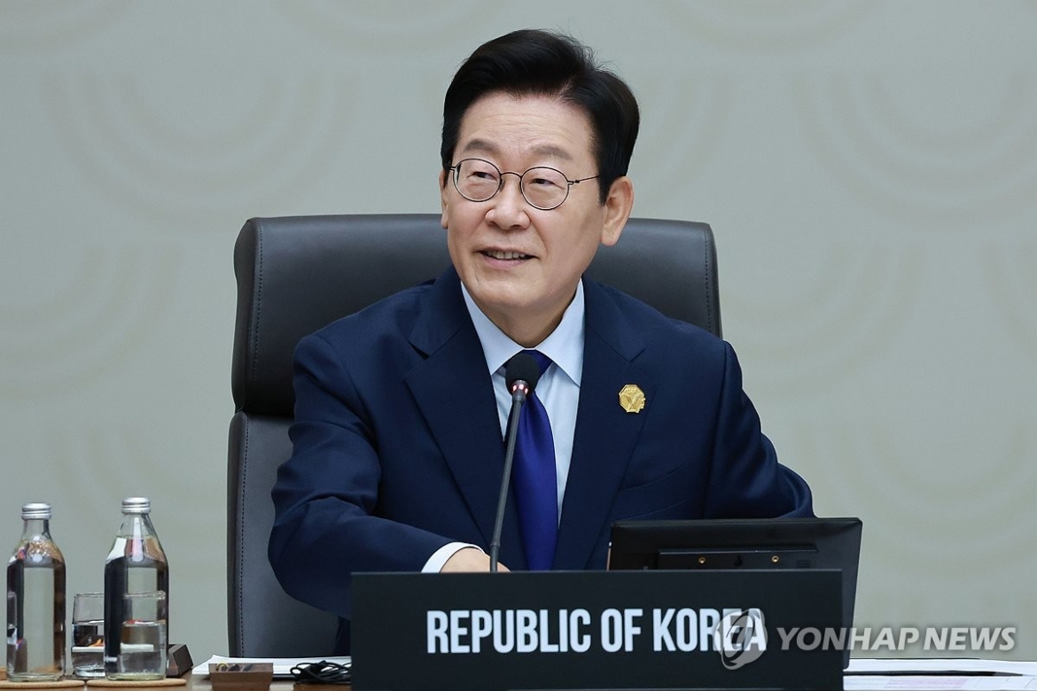 Tổng thống Hàn Quốc Lee Jae Myung nhấn mạnh yếu tố liên kết – hợp tác. Ảnh: Yonhap News