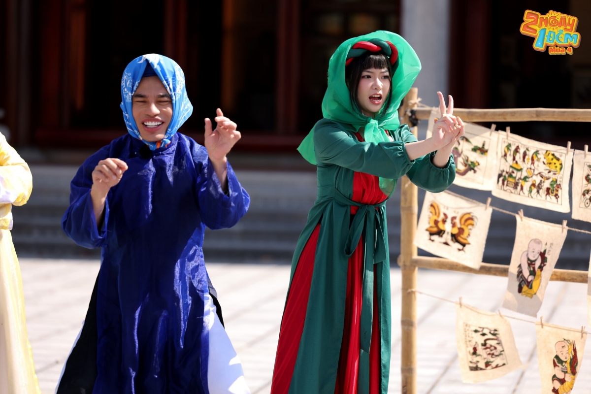 Trò chơi liên quan đến việc đoán tranh dân gian Đông Hồ