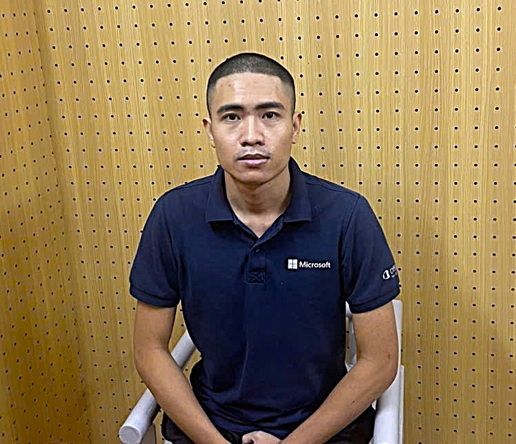 Đối tượng Trần Thế Khoa (Ảnh: Huyền Linh)