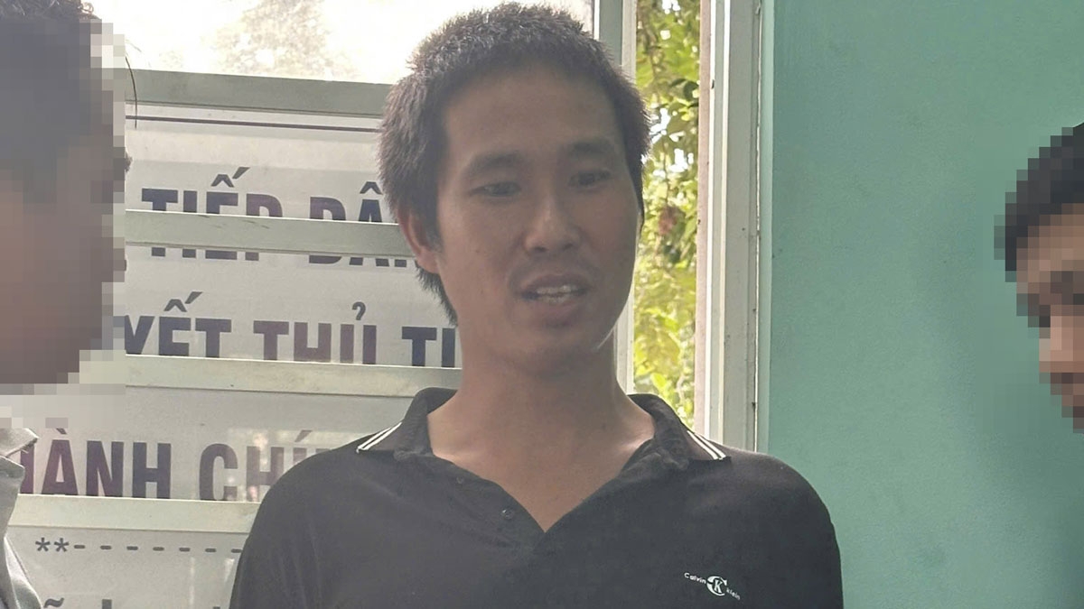 Tùng bị bắt khi đang lẩn trốn 