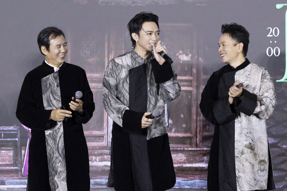 Soobin chia sẻ tại họp báo