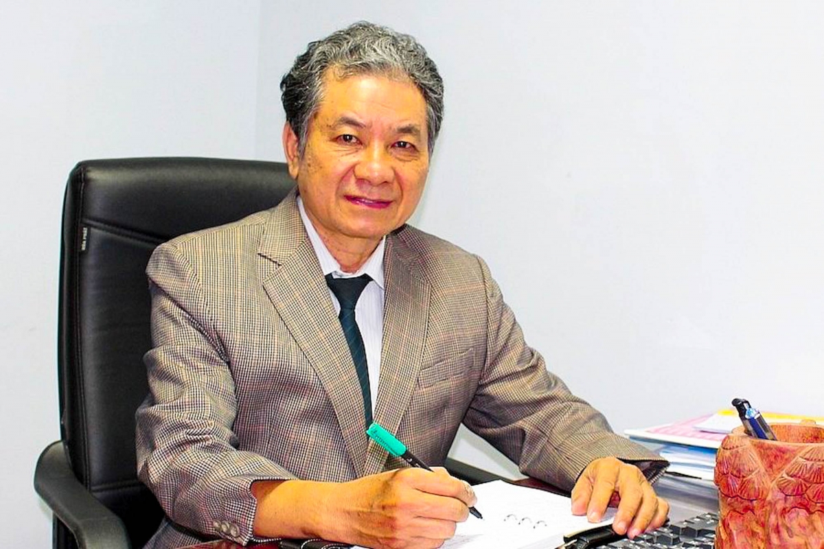 PGS.TS Trương Mạnh Tiến – Chủ tịch Hội Kinh tế Môi trường Việt Nam (Ảnh: An Chi)