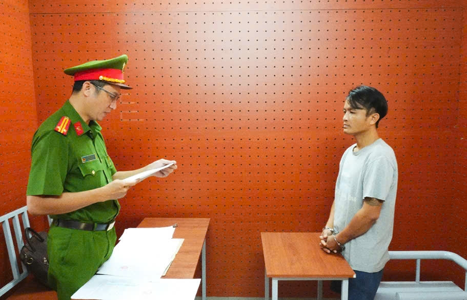 Bị can Châu Hoàng Hương. (Ảnh: Công an cung cấp)