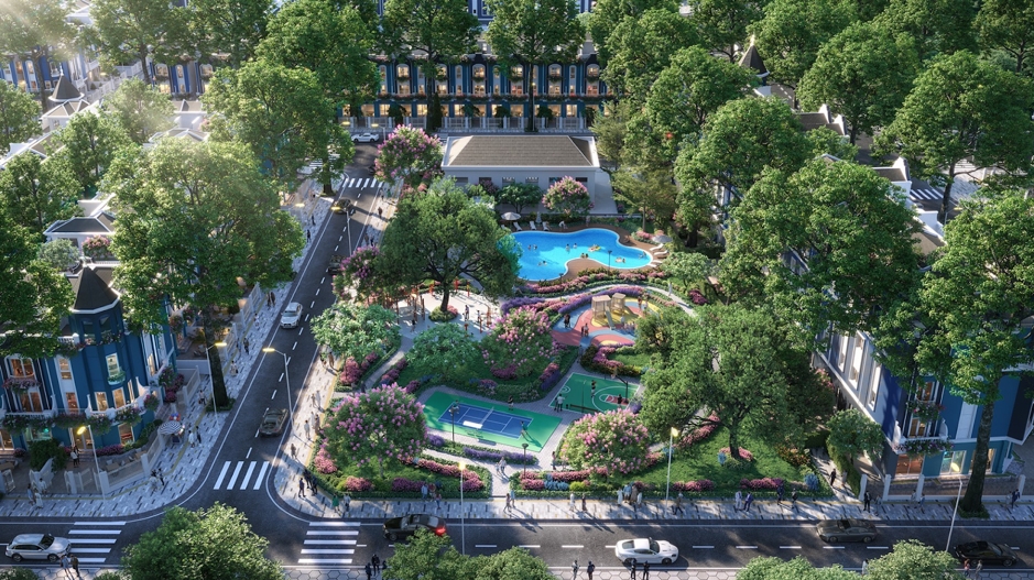 Khu đô thị thượng lưu Eurowindow Central Avenue sử dụng vật liệu thân thiện môi trường, vật liệu tiết kiệm năng lượng góp phần nâng cao chất lượng sống cho cư dân