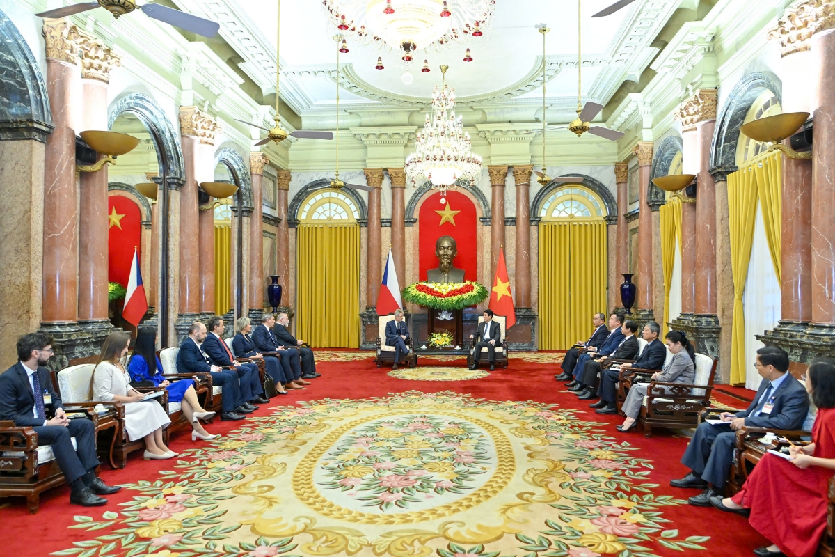 Toàn cảnh buổi tiếp