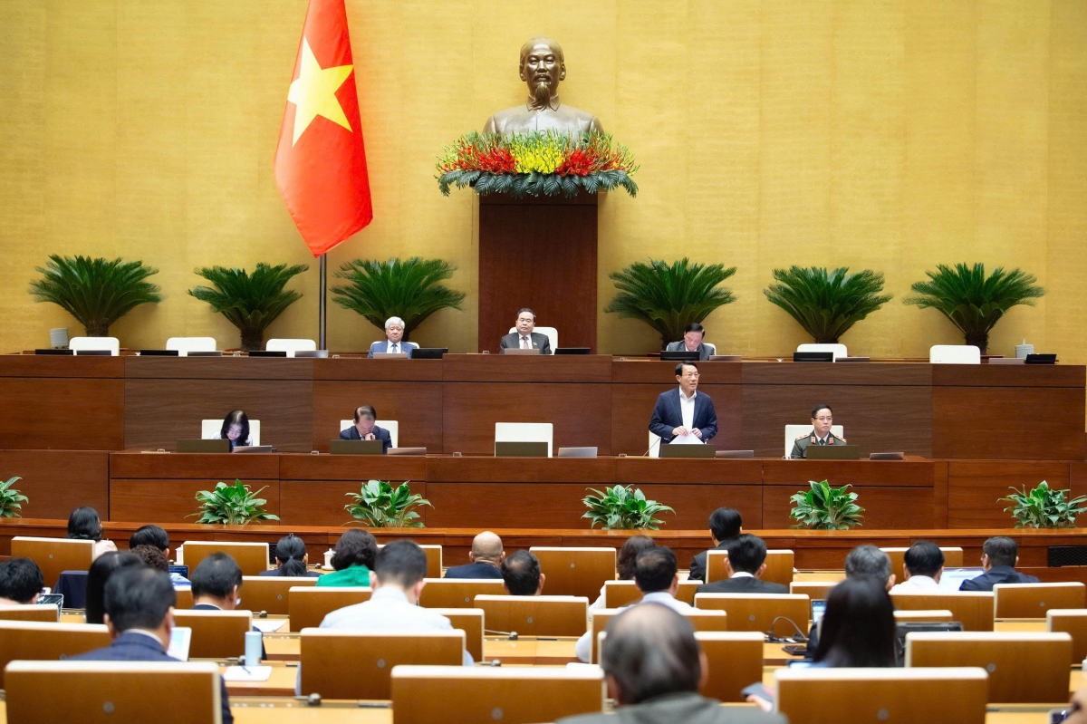 Toàn cảnh phiên họp Quốc hội (Ảnh: Quốc hội)