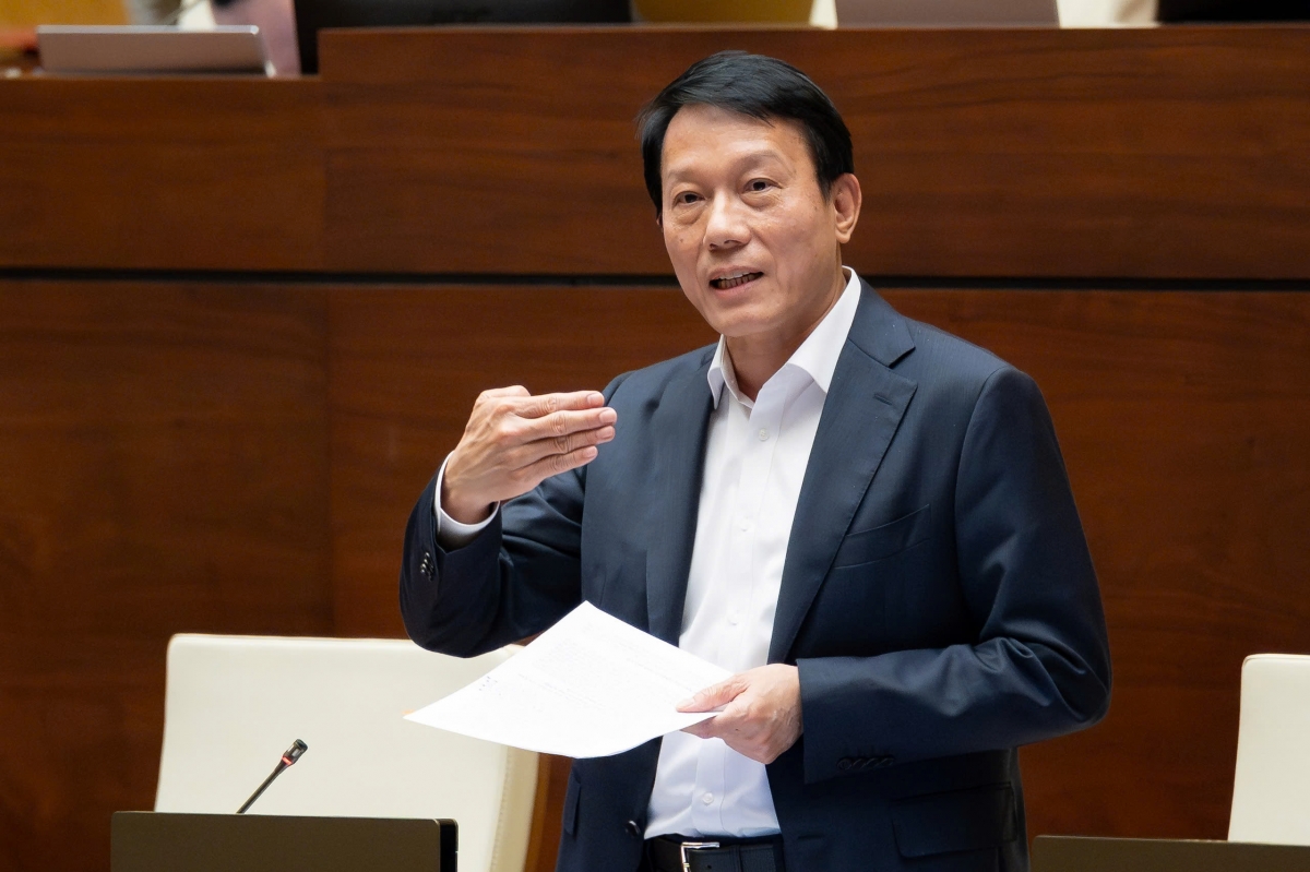 Đại tướng Lương Tam Quang, Bộ trưởng Bộ Công an (Ảnh: Quốc hội)