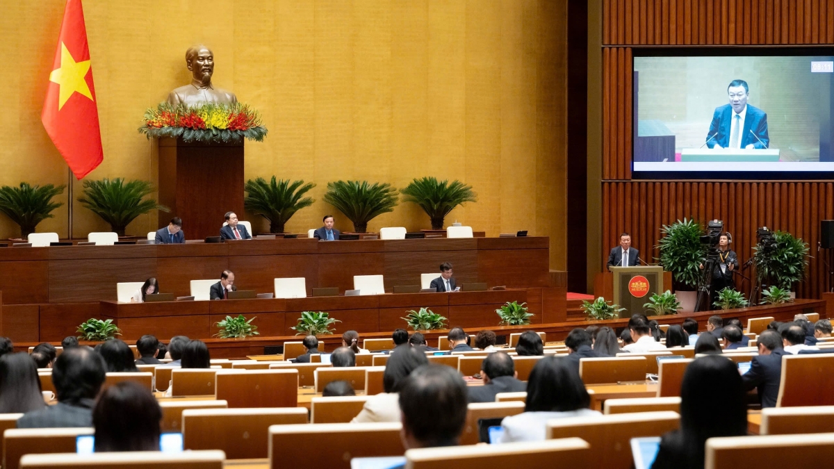 Quốc hội thảo luận ở hội trường về dự thảo Luật sửa đổi, bổ sung một số điều của Luật Phòng, chống tham nhũng
Ảnh: Quốc hội