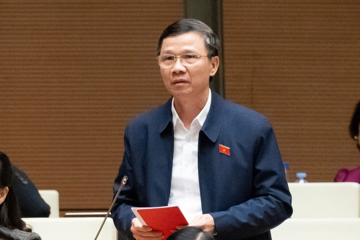 Đại biểu Nguyễn Văn Thi, đoàn Bắc Ninh (Ảnh: Quốc hội)