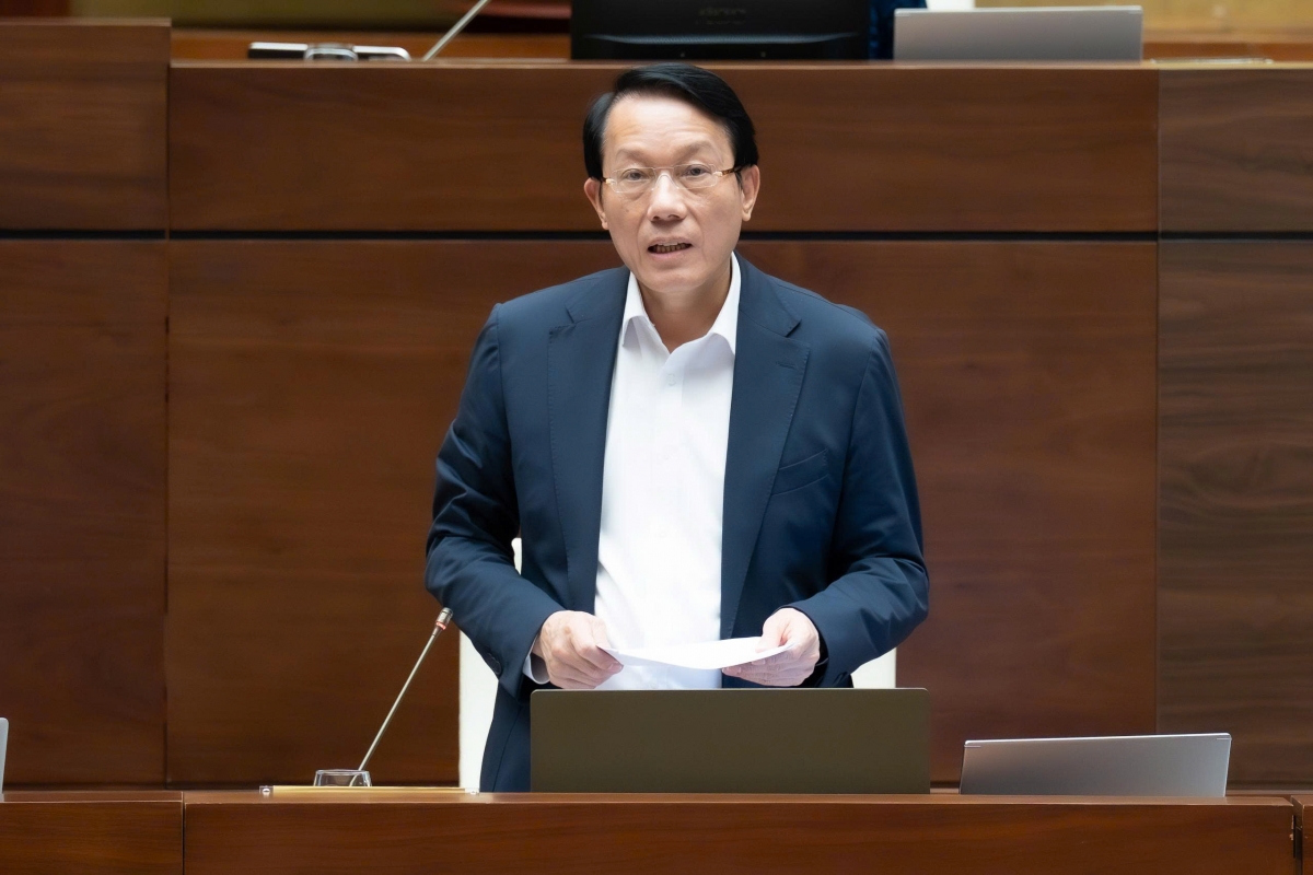 Đại tướng Lương Tam Quang, Bộ trưởng Bộ Công an (Ảnh: Quốc hội)