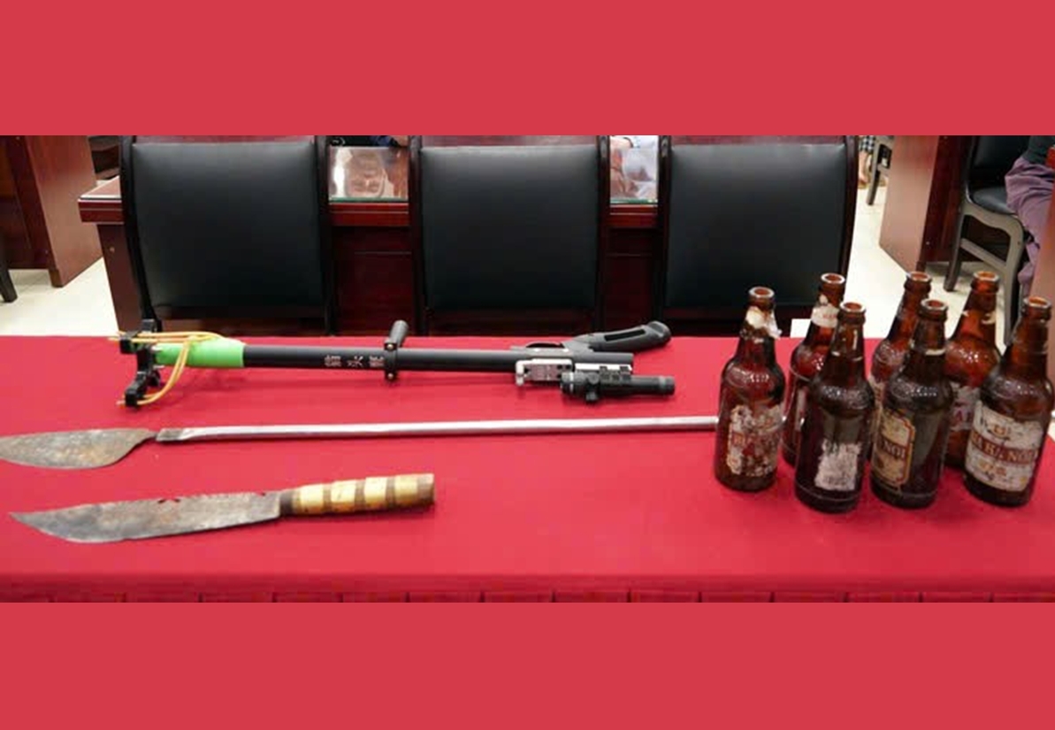Hung khí trong vụ việc