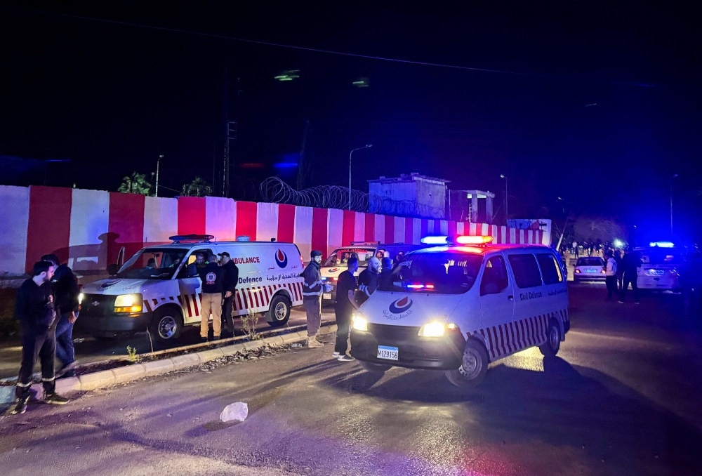 Trại tị nạn Ain al-Hilweh tại thành phố Sidon, phía nam Lebanon sau cuộc không kích của Israel khiến nhiều người thiệt mạng. Nguồn: Reuters